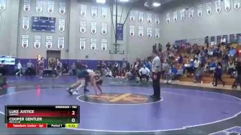 182 lbs Cons. Round 3 - Luke Justice, Summit vs Cooper Gentler, McCallie