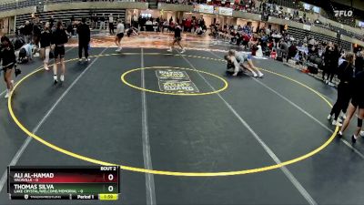 133 lbs Quarterfinals (8 Team) - Carson Othoudt, Lake Crystal/Welcome/Memorial vs Josue Torres, Vacaville