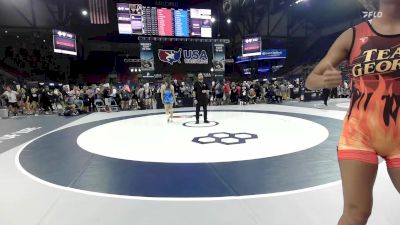 120 lbs Cons. Rd Of 64 - Michelle Kowalsky, GA vs Arden Heckman, OH