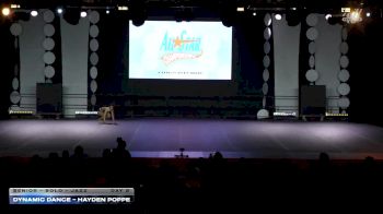Dynamic Dance - Hayden Poppe [2026 Senior - Solo - Jazz Day 2] 2026 ASCS Dance Grand Nationals & Cheer Nationals