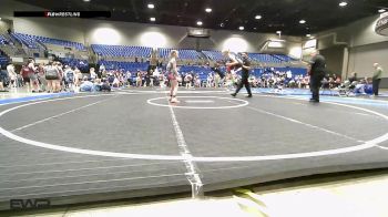 80-88 lbs Rr Rnd 3 - Lily Thompson, Mighty Bluebirds vs Bristol White, Spartan Wrestling Fort Smith