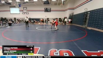 100 lbs Round 3 - Grace Romans, Allen Blue (Girls) vs Mykala Patters, Katy (Girls)