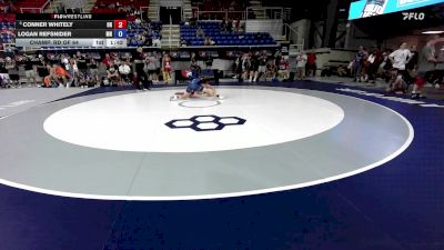 132 lbs Champ. Rd Of 64 - Conner Whitely, OH vs Logan Refsnider, MN