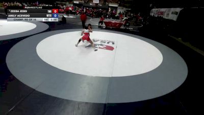 125 lbs Champ. Rd Of 16 - Zeeba Jeddi, Tracy Wrestling Club vs Arely Acevedo, World Team Training Center
