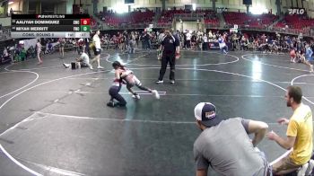 65 lbs Cons. Round 5 - Aaliyah Dominguez, Scottsbluff Wrestling Club vs Miyah Merritt, Fremont Wrestling Club