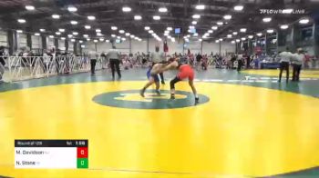 138 lbs Prelims - Mac Davidson, NJ vs Nathan Stone, PA
