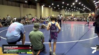 40 lbs Round 1 (8 Team) - Whitt Swaggerty, Williamson County WC vs Nicholas Steiner, The Untouchables
