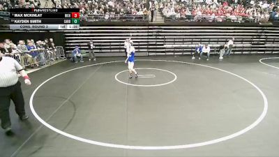 3A 113 lbs Cons. Round 3 - Max Mckinlay, Richfield vs Kayden Smith, Carbon