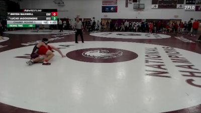 149 lbs Champ. Round 1 - Briten Maxwell, Central vs Lucas Jagodzinske, Augsburg