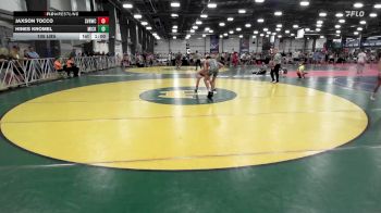 105 lbs Rr Rnd 1 - Jaxson Tocco, Steel Valley Renegades vs Hines Kromel, Micky's Maniacs Grey