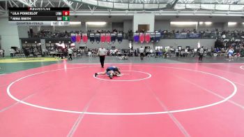 114 lbs Quarterfinal - Lila Poincelot, Lyman Hall* vs Nina Smith, Darien