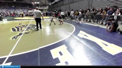 49 lbs Champ. Round 2 - Jamison Malone, Punisher Wrestling Company vs Silas Smith, White River Hornets Wrestling Club