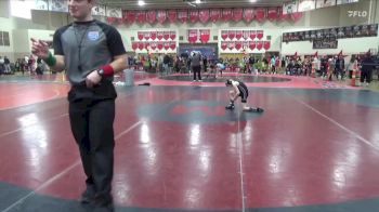 70 lbs Cons. Round 3 - Thatcher Anderson, WCAABE Knights vs Braylon Tibbett, Chippewa Elite