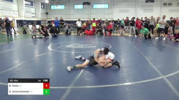 60-J lbs Quarterfinal - Braxton Holtz, OH vs Dominic Golembiewski, OH