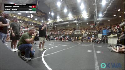 131 lbs Rr Rnd 3 - Leboy Bearbow, Darko Valley Wolf Pack vs Benjamin Galvan, Duncan Demon Wrestling