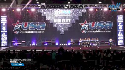 The California All Stars - Mesa - Mini Elite [2025 L2 Mini Day 3] 2025 USA All Star Cheer Super Nationals