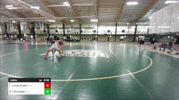 149 lbs Consi Of 4 - Ty Linsenbigler, Lock Haven vs Billy Talmadge, Lock Haven