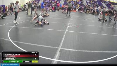 80 lbs Cons. Semi - Liam Finney, Carolina Reapers vs Austin Crocker, Gaston Grizzlies