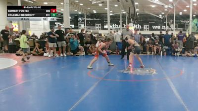 105 lbs Semifinal - Emmett Foster, The Outsiders Wrestling Club - EL vs Coleman Beecroft, Steller Trained Cad Bane - EL
