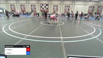 150 lbs Round Of 32 - Charley Paige, Pa vs Luke Knox, Pa