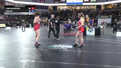 160 lbs Champ. Round 1 - Lene McCrackin, Simon Fraser University vs Zoe Kip, D`Youville