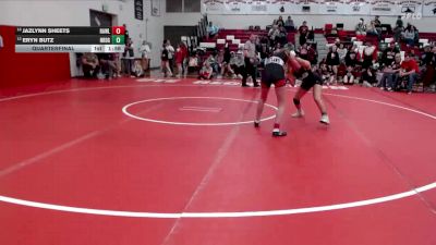 115 lbs Quarterfinal - Eryn Butz, North Ridge vs Jazlynn Sheets, Rawlins