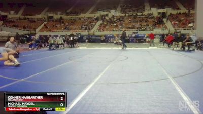 D3-150 lbs Quarterfinal - Michael Maydel, Shadow Mountain vs Conner Hangartner, Mica Mountain