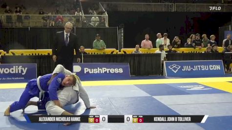 Kendall John B Tolliver vs Alexander Nicholas Hanke 2026 Pan Jiu Jitsu IBJJF Championship