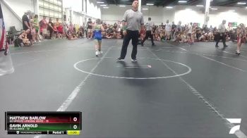 64 lbs Round 6 (8 Team) - Matthew Barlow, U2 Upstate Uprising White vs Gavin Arnold, PA Alliance