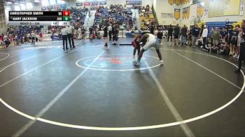 126 lbs Cons. Round 4 - Gary Jackson, Miami Palmetto vs Christopher Smith, Wrestling University