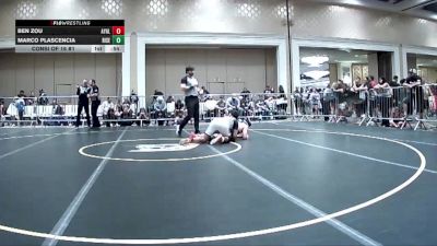 156 lbs Consi Of 16 #1 - Ben Zou, Ayala vs Marco Plascencia, Rise