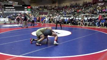 6A 157 lbs Quarterfinal - Jack Sitton, BENTONVILLE HIGH SCHOOL vs Edgar Reyes, Little Rock Central High School