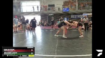 152 lbs Semis & 3rd Wb (16 Team) - Sam Sutton, Team Rich Habits vs Brayden Leach, MF Purge Black