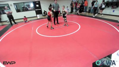 83-90 lbs Rr Rnd 4 - Carver Kirby, Jay Wrestling Club vs TRISTAN (BEAR) Pero, Spartan Wrestling Fort Smith