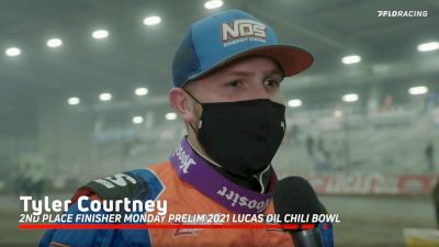 Tyler Courtney Locks In To Main Event With 2nd Place Finish On Monday Prelim