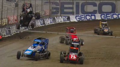 Thrills & Spills Monday At The Lucas Oil Chili Bowl Nationals