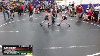 66 lbs Semifinal - Whitt Giardina, Stratford Youth Wrestling vs Jaxon Gleaton, Mighty Warriors Wrestling Acad