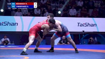 67 kg Final 1-2 - Razzak Beishekeev, Kyrgyzstan vs Diego Chkhikvadze, Georgia