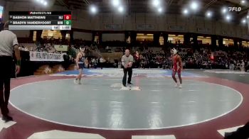 138-2A/1A Cons. Round 3 - Bradyn VanDerVoort, Manchester Valley vs Dashon Matthews, Patapsco