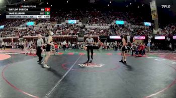 Semifinal - Baylor Burton, Huntley Project (Worden) vs Jake Ellison, Columbus High School