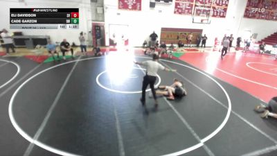 113 lbs Quarterfinal - Cade Garzon, 951 WC vs Eli Davidson, Simi Valley