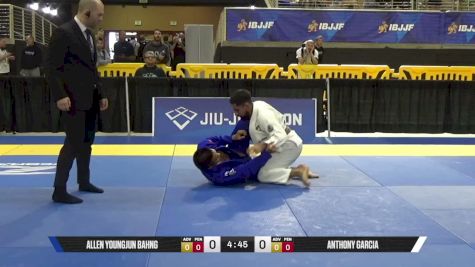 Anthony Garcia vs Allen Youngjun Bahng 2026 Pan Jiu Jitsu IBJJF Championship