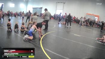 60 lbs Cons. Semi - Maya** Chhim, Dorman Youth vs Abram Stafford, LA Elite Wrestling