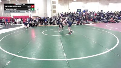 150 lbs Round Of 16 - Gabriel Goodwin, RHAM vs Charles May, Avon