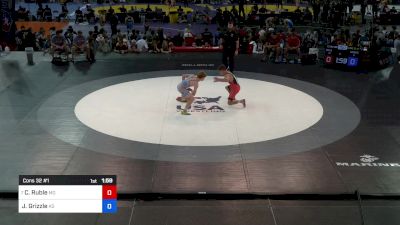 150 lbs Cons 32 #1 - Chance Ruble, MO vs Jace Grizzle, KS