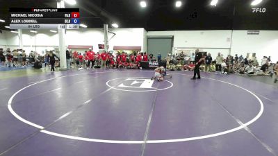 84 lbs Michael Nicosia, Pennsylvania Blue vs Alex Lobdell, Oklahoma Red