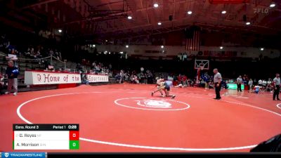 145 lbs Cons. Round 3 - Diego Reyes, New Palestine vs Achilles Morrison, Shenandoah