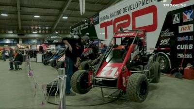 Hear Brian Carber's Reaction After Making First Competitive Laps At Lucas Oil Chili Bowl