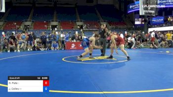 182 lbs Cons 8 #1 - Hunter Pate, Illinois vs Jimmy Colley, Michigan