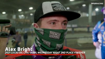 Alex Bright Locks-In To Saturday A-Main With 2nd Place Finish On Wednesday